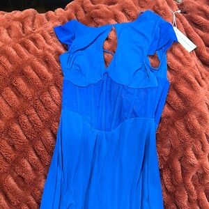 Never worn blue dress from Hello Molly, size M - Originally $115 asking $49
